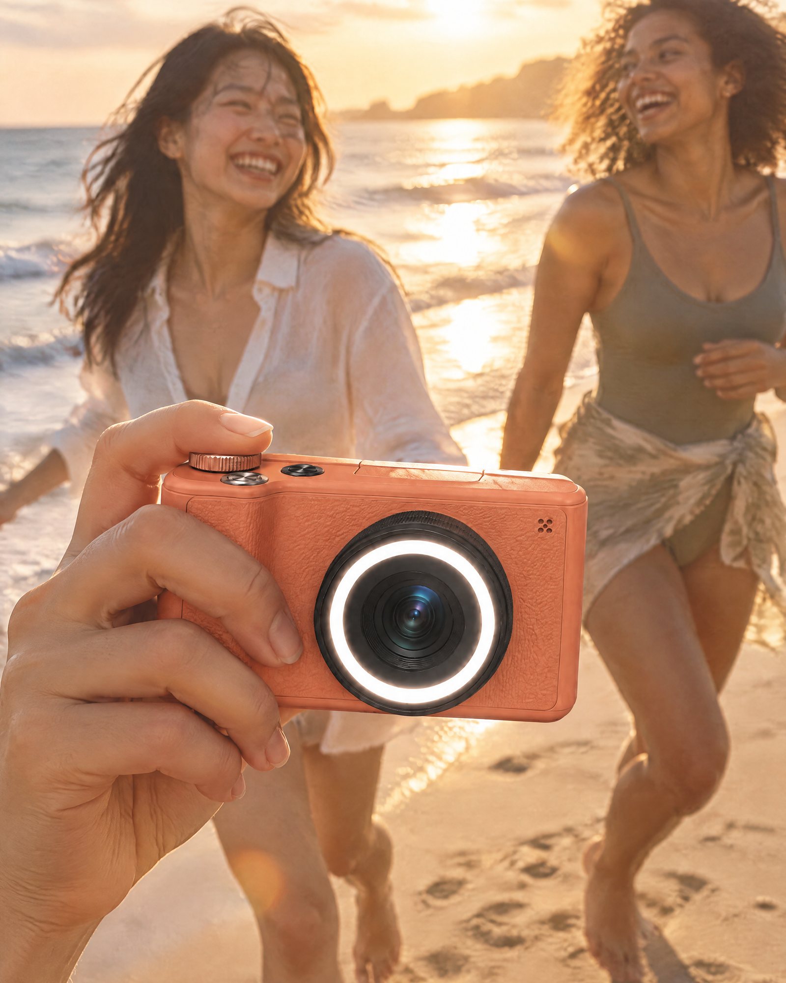 The ring light camera on a day out